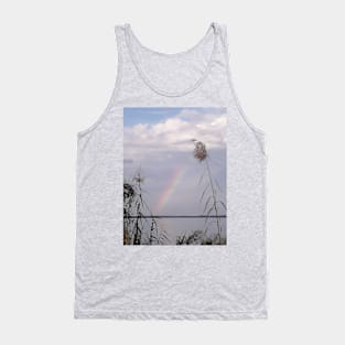 Rainbow Over Lake Tank Top